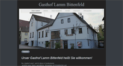 Desktop Screenshot of gasthoflamm.de